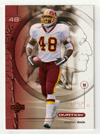 Stephen Davis - Washington Redskins (NFL Football Card) 2001 Upper Deck Ovation # 90 Mint