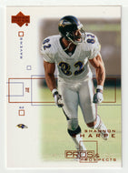 Shannon Sharpe - Baltimore Ravens (NFL Football Card) 2001 Upper Deck Pros and Prospects # 7 Mint