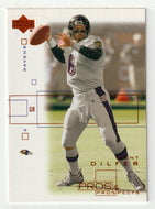 Trent Dilfer - Baltimore Ravens (NFL Football Card) 2001 Upper Deck Pros and Prospects # 8 Mint