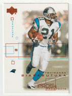 Tim Biakabutuka - Carolina Panthers (NFL Football Card) 2001 Upper Deck Pros and Prospects # 14 Mint