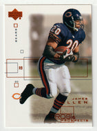 James Allen - Chicago Bears (NFL Football Card) 2001 Upper Deck Pros and Prospects # 16 Mint