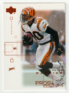 Peter Warrick - Cincinnati Bengals (NFL Football Card) 2001 Upper Deck Pros and Prospects # 19 Mint