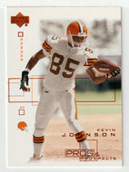 Kevin Johnson - Cleveland Browns (NFL Football Card) 2001 Upper Deck Pros and Prospects # 22 Mint
