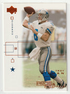 Troy Aikman - Dallas Cowboys (NFL Football Card) 2001 Upper Deck Pros and Prospects # 24 Mint