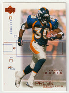 Terrell Davis - Denver Broncos (NFL Football Card) 2001 Upper Deck Pros and Prospects # 26 Mint