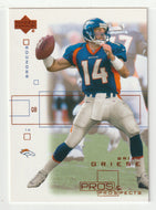 Brian Griese - Denver Broncos (NFL Football Card) 2001 Upper Deck Pros and Prospects # 28 Mint