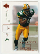 Antonio Freeman - Green Bay Packers (NFL Football Card) 2001 Upper Deck Pros and Prospects # 33 Mint