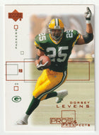 Dorsey Levens - Green Bay Packers (NFL Football Card) 2001 Upper Deck Pros and Prospects # 34 Mint