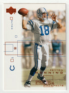 Peyton Manning - Indianapolis Colts (NFL Football Card) 2001 Upper Deck Pros and Prospects # 36 Mint