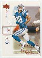 Marvin Harrison - Indianapolis Colts (NFL Football Card) 2001 Upper Deck Pros and Prospects # 38 Mint