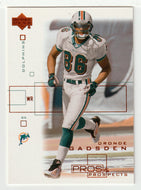 Oronde Gadsden - Miami Dolphins (NFL Football Card) 2001 Upper Deck Pros and Prospects # 45 Mint