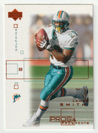 Lamar Smith - Miami Dolphins (NFL Football Card) 2001 Upper Deck Pros and Prospects # 46 Mint