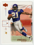 Moe Williams - Minnesota Vikings (NFL Football Card) 2001 Upper Deck Pros and Prospects # 49 Mint