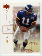 Daunte Culpepper - Minnesota Vikings (NFL Football Card) 2001 Upper Deck Pros and Prospects # 51 Mint