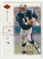 Drew Bledsoe - New England Patriots (NFL Football Card) 2001 Upper Deck Pros and Prospects # 52 Mint