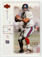 Kerry Collins - New York Giants (NFL Football Card) 2001 Upper Deck Pros and Prospects # 59 Mint