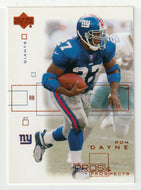 Ron Dayne - New York Giants (NFL Football Card) 2001 Upper Deck Pros and Prospects # 61 Mint