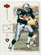 Tyrone Wheatley - Oakland Raiders (NFL Football Card) 2001 Upper Deck Pros and Prospects # 67 Mint