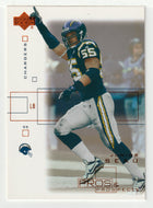 Junior Seau - San Diego Chargers (NFL Football Card) 2001 Upper Deck Pros and Prospects # 75 Mint