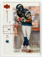 Curtis Conway - San Diego Chargers (NFL Football Card) 2001 Upper Deck Pros and Prospects # 76 Mint