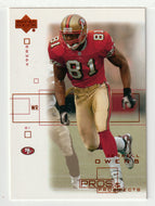 Terrell Owens - San Francisco 49ers (NFL Football Card) 2001 Upper Deck Pros and Prospects # 80 Mint