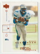 Shaun Alexander - Seattle Seahawks (NFL Football Card) 2001 Upper Deck Pros and Prospects # 82 Mint