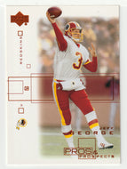 Jeff George - Washington Redskins (NFL Football Card) 2001 Upper Deck Pros and Prospects # 89 Mint