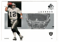 Rich Gannon - Oakland Raiders (NFL Football Card) 2001 Upper Deck SP Authentic # 66 Mint