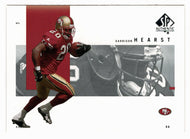 Garrison Hearst - San Francisco 49ers (NFL Football Card) 2001 Upper Deck SP Authentic # 78 Mint