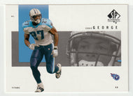 Eddie George - Tennessee Titans - Sample (NFL Football Card) 2001 Upper Deck SP Authentic # EG Mint