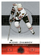 Alexei Zhamnov - Chicago Blackhawks (NHL Hockey Card) 2002-03 Upper Deck SP Authentic # 17 Mint