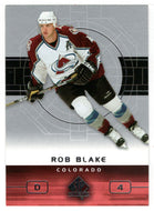 Rob Blake - Colorado Avalanche (NHL Hockey Card) 2002-03 Upper Deck SP Authentic # 24 Mint