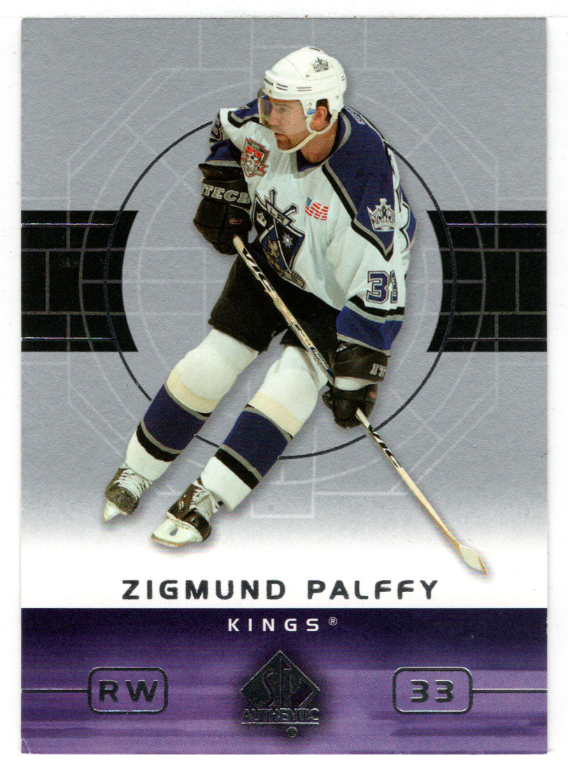 Zigmund Palffy - Los Angeles Kings (NHL Hockey Card) 2002-03 Upper Deck SP Authentic # 43 Mint