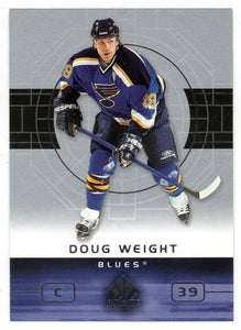 Doug Weight - St. Louis Blues (NHL Hockey Card) 2002-03 Upper Deck SP Authentic # 77 Mint