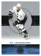 Ed Jovanovski - Vancouver Canucks (NHL Hockey Card) 2002-03 Upper Deck SP Authentic # 86 Mint