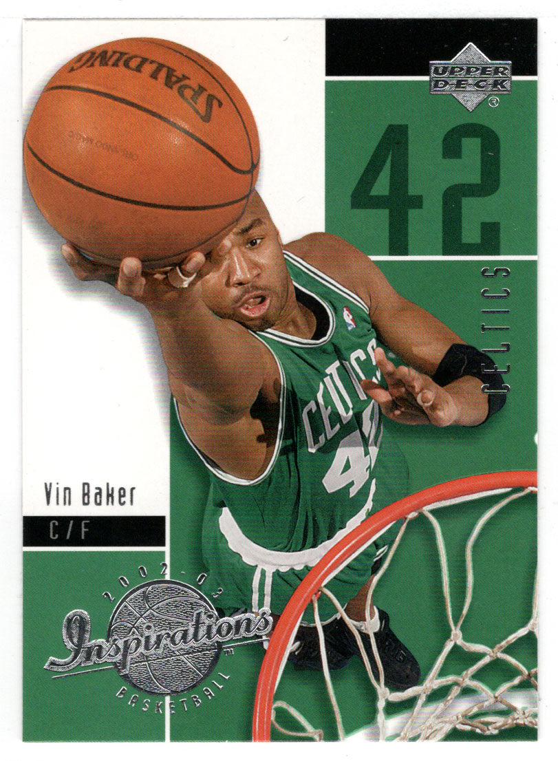 Vin Baker - Boston Celtics (NBA Basketball Card) 2002-03 Upper Deck Inspirations # 7 Mint