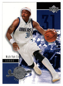 Nick Van Exel - Dallas Mavericks (NBA Basketball Card) 2002-03 Upper Deck Inspirations # 17 Mint