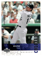 Todd Helton - Colorado Rockies (Multi-Sports Card) 2002-03 Upper Deck SuperStars # 64 Mint