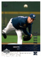 Ben Sheets - Milwaukee Brewers (Multi-Sports Card) 2002-03 Upper Deck SuperStars # 96 Mint