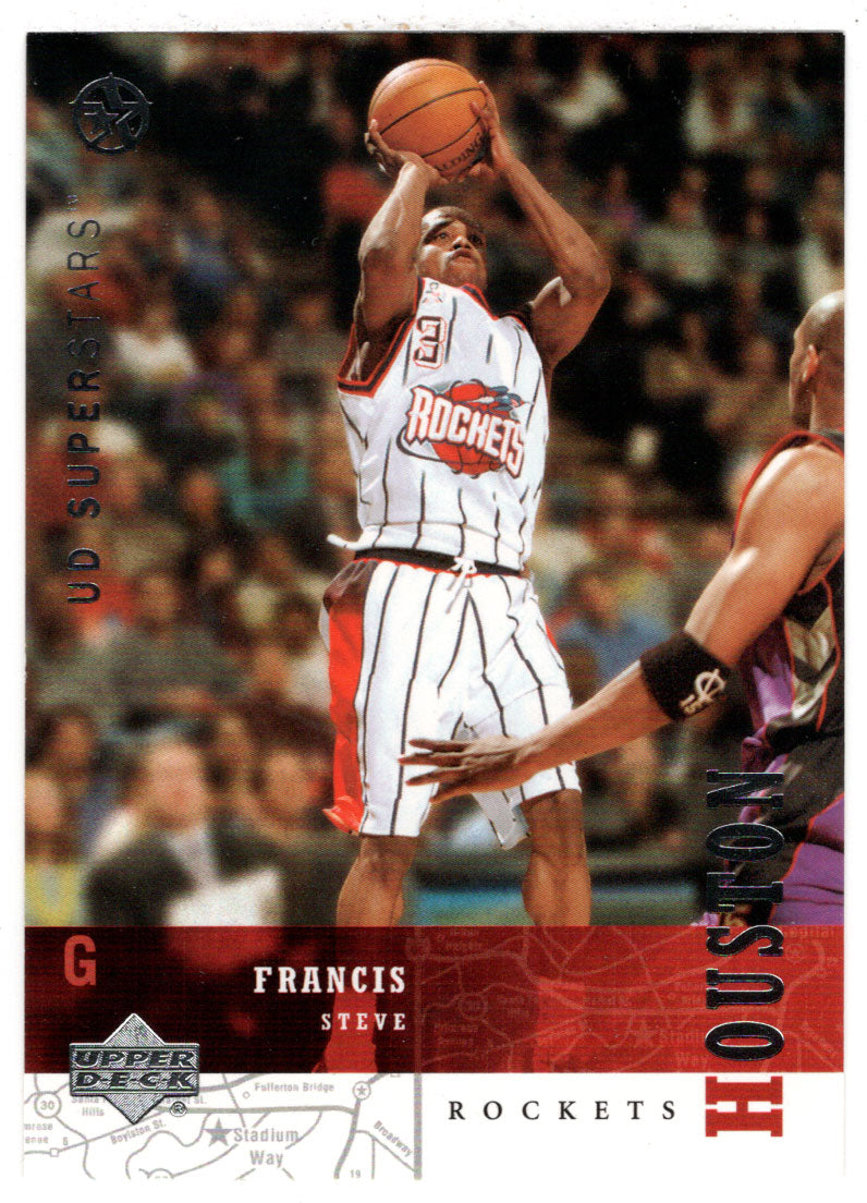 Steve Francis - Houston Rockets (Multi-Sports Card) 2002-03 Upper Deck ...