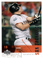 J.T. Snow - San Francisco Giants (Multi-Sports Card) 2002-03 Upper Deck SuperStars # 209 Mint