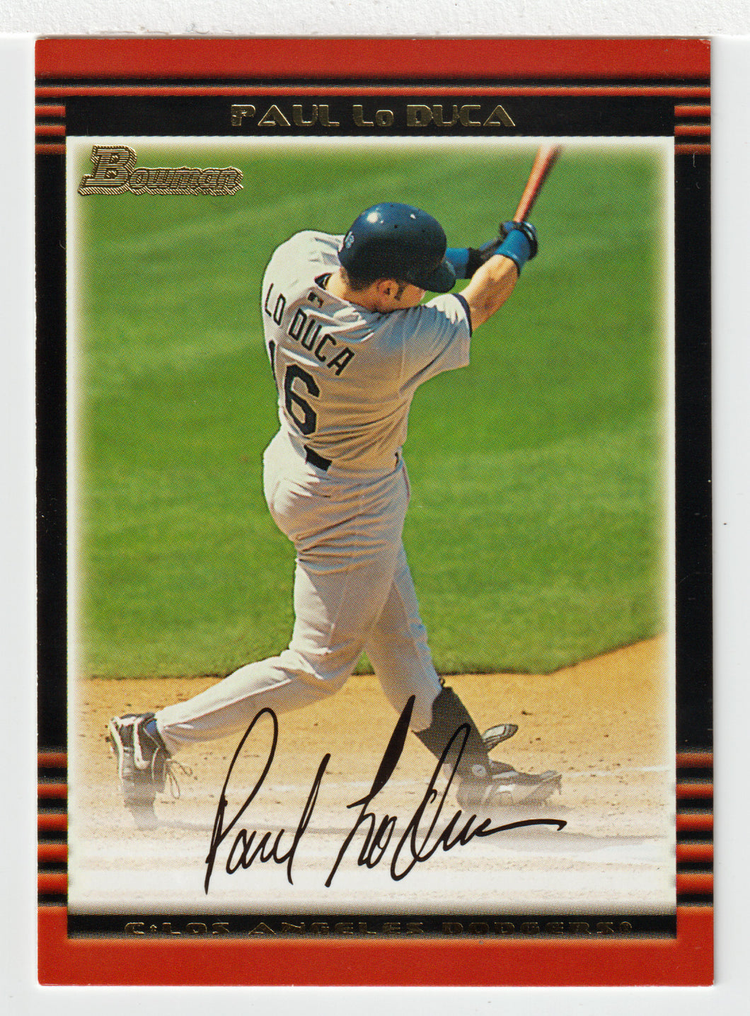Paul LoDuca - Los Angeles Dodgers (MLB Baseball Card) 2002 Bowman # 8 Mint