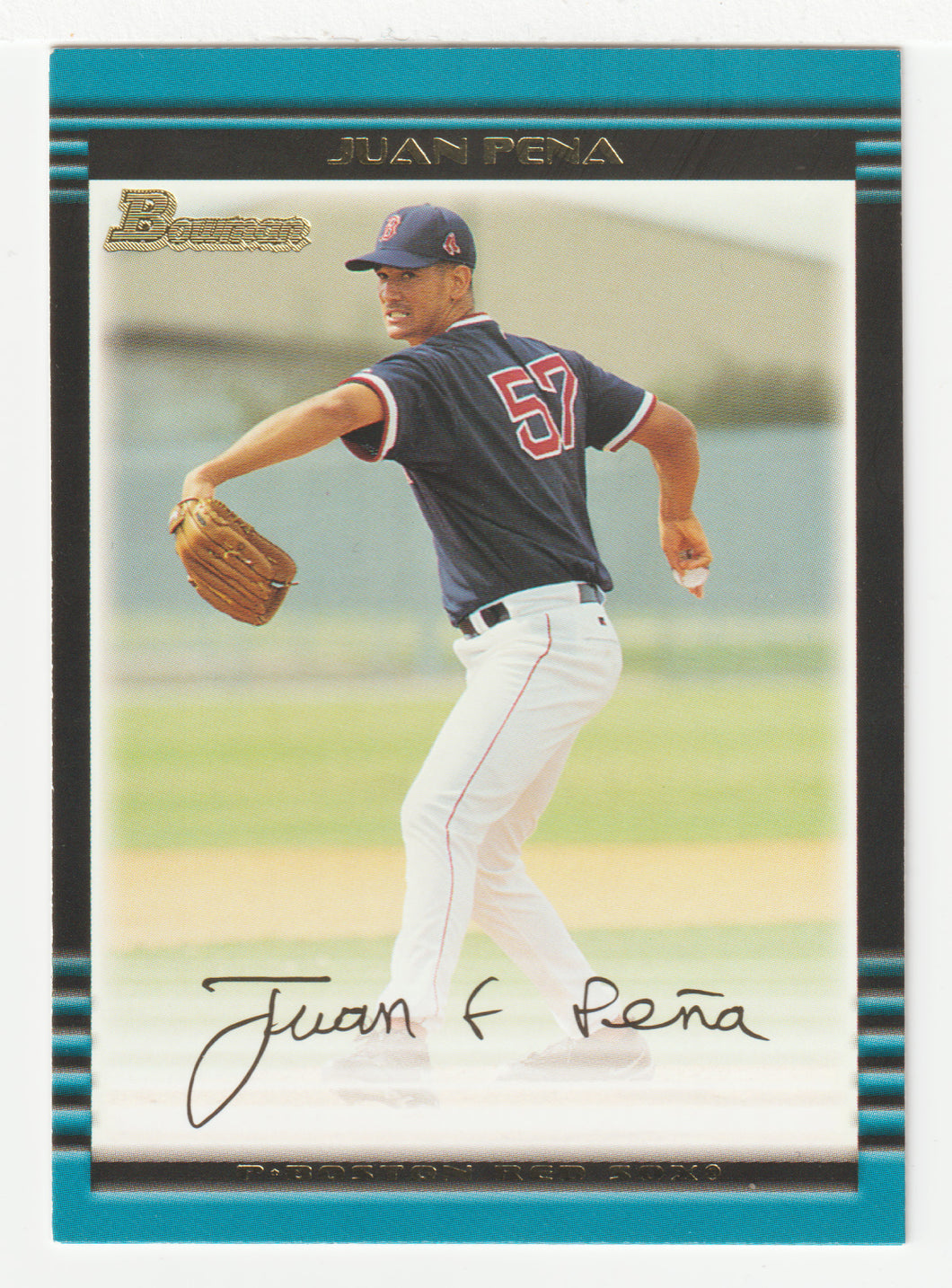 Juan Pena - Boston Red Sox (MLB Baseball Card) 2002 Bowman # 114 Mint