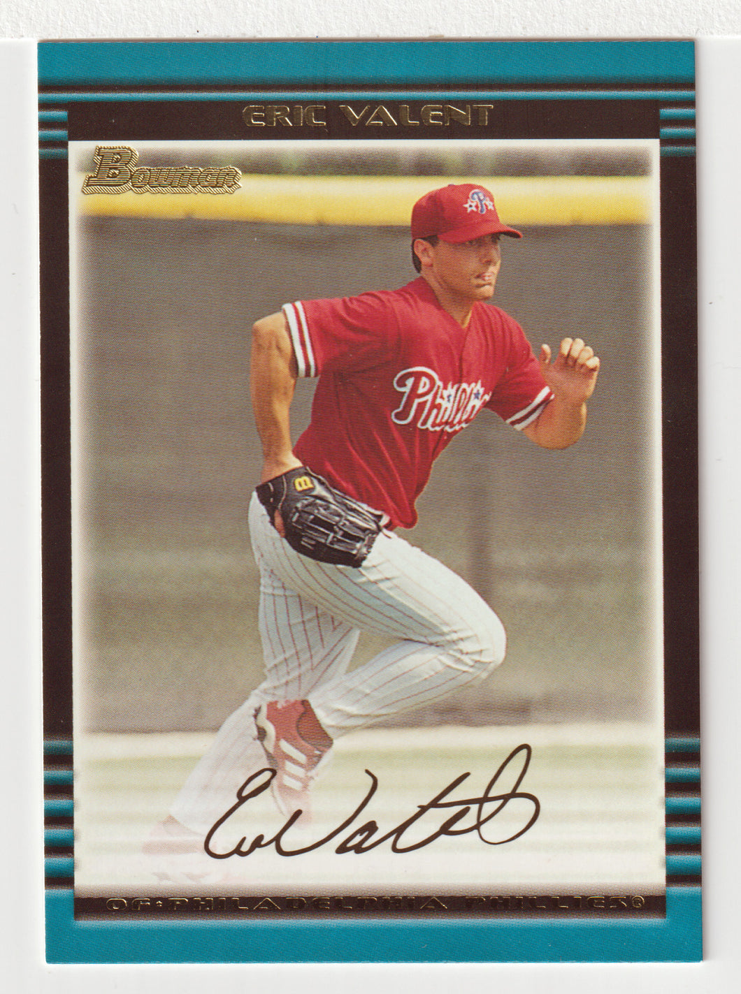 Eric Valent - Philadelphia Phillies (MLB Baseball Card) 2002 Bowman # 126 Mint