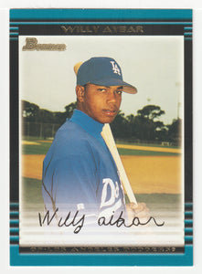 Willy Aybar - Los Angeles Dodgers (MLB Baseball Card) 2002 Bowman # 297 Mint