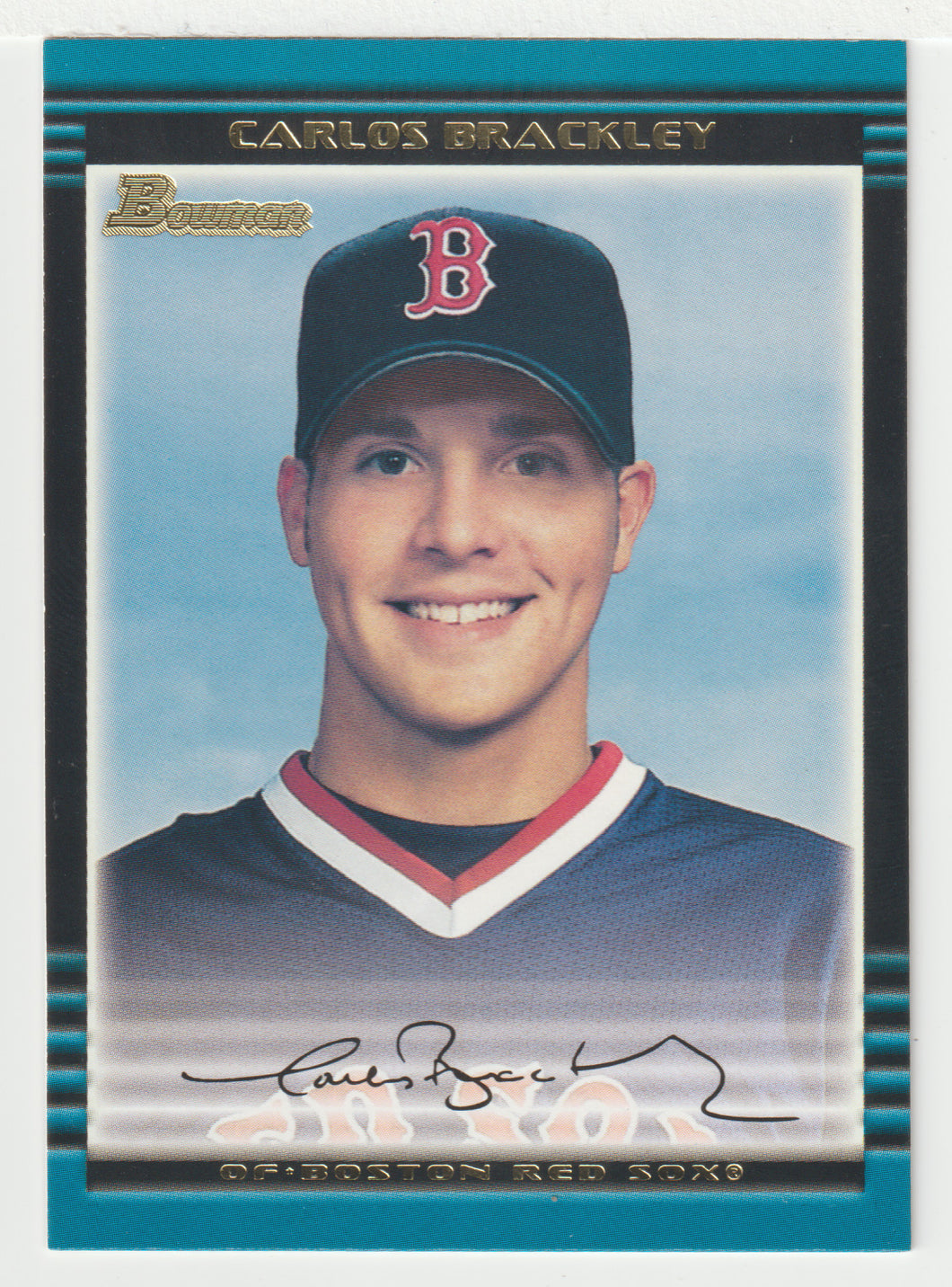 Carlos Brackley RC - Boston Red Sox (MLB Baseball Card) 2002 Bowman # 372 Mint