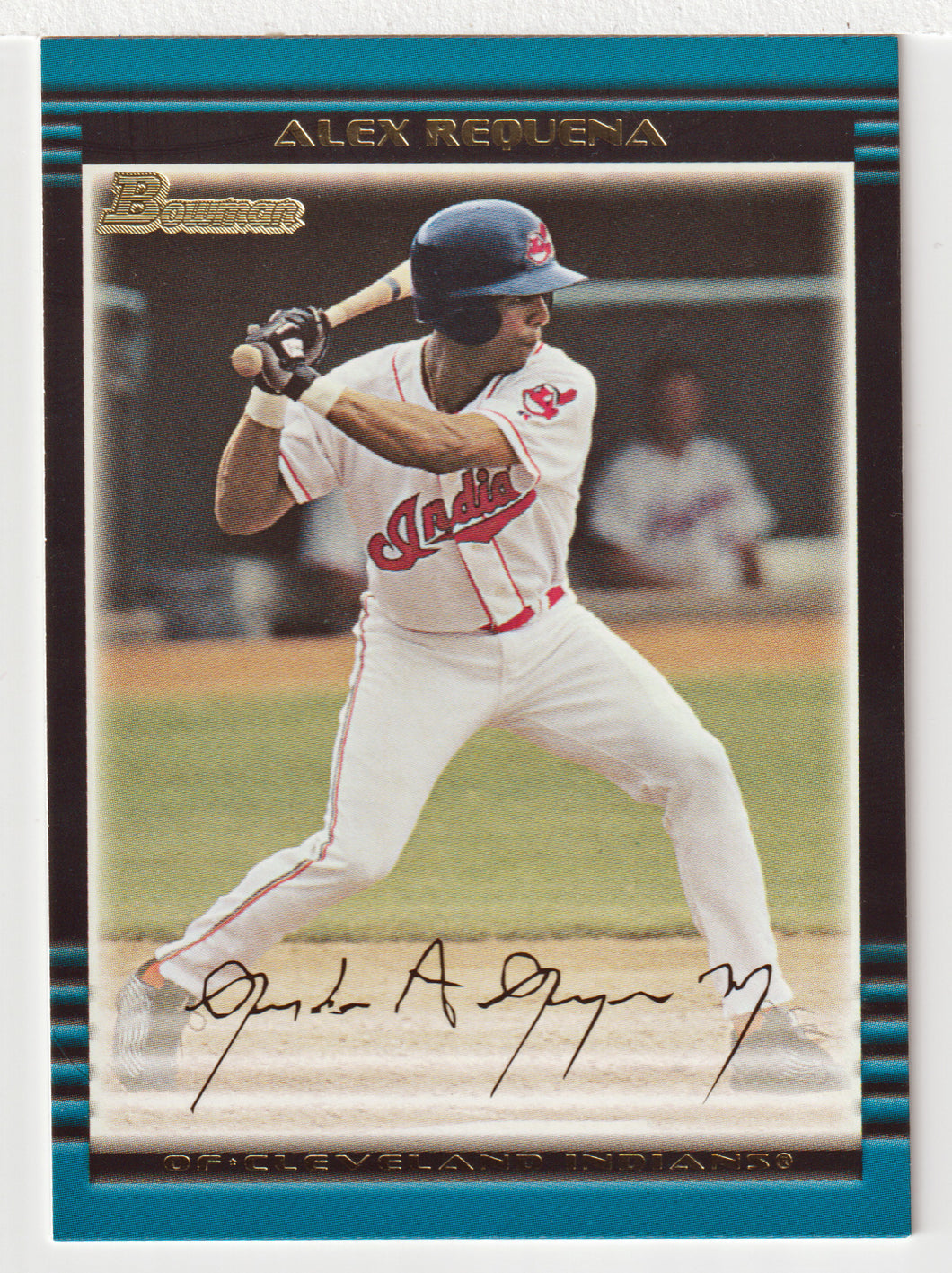 Alex Requena RC - Cleveland Indians (MLB Baseball Card) 2002 Bowman # 378 Mint