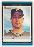 Justin Reid RC - Pittsburgh Pirates (MLB Baseball Card) 2002 Bowman # 387 Mint