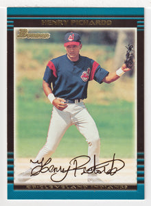 Henry Pichardo RC - Cleveland Indians (MLB Baseball Card) 2002 Bowman # 392 Mint