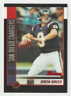 Drew Brees - San Diego Chargers (NFL Football Card) 2002 Bowman # 2 Mint